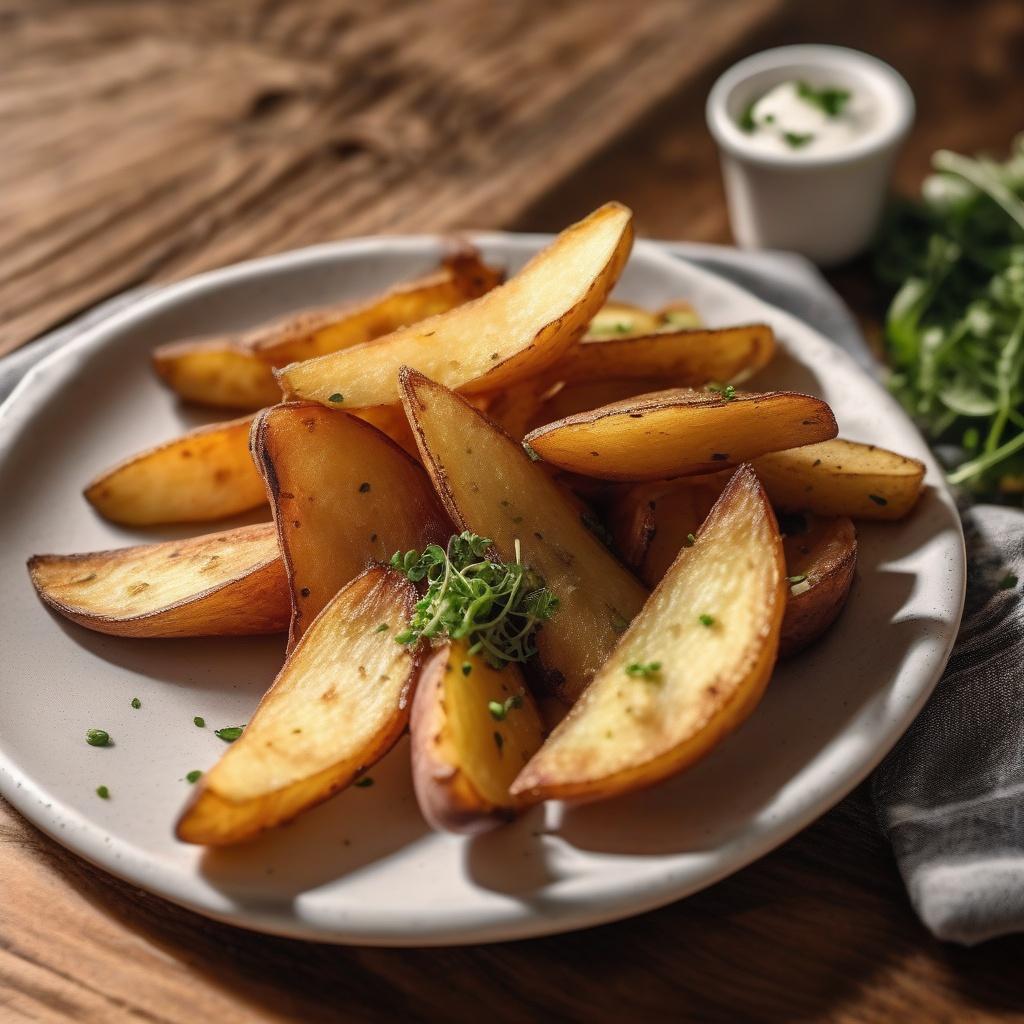 Crispy Potato Wedges